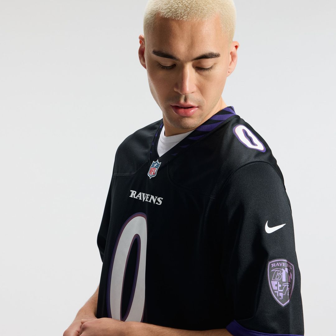 Baltimore Ravens Roquan Smith Nike Alternate Game Jersey - Purple