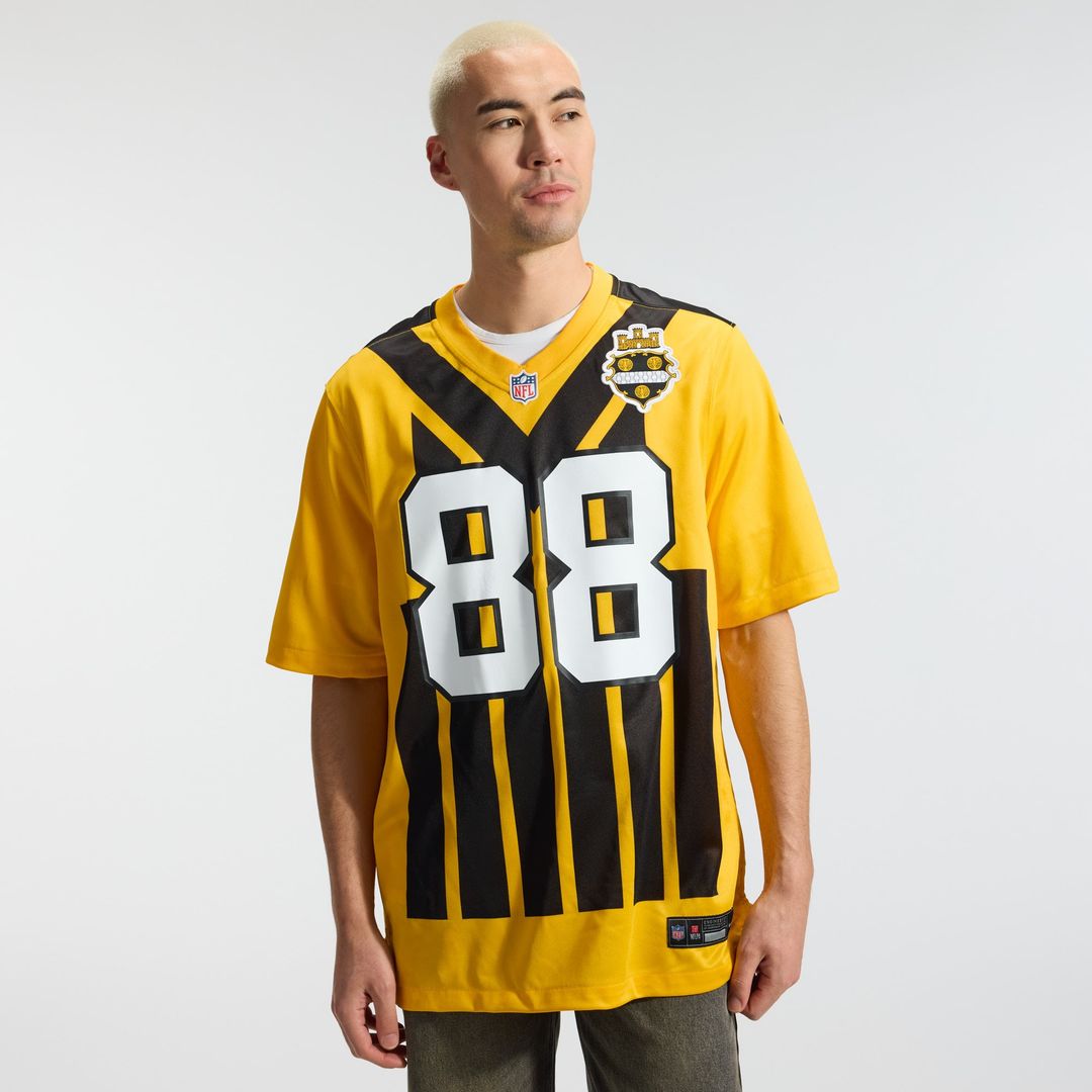 Pittsburgh Steelers Pat Freiermuth Nike Alternate 1933 Throwback Game Jersey - Gold