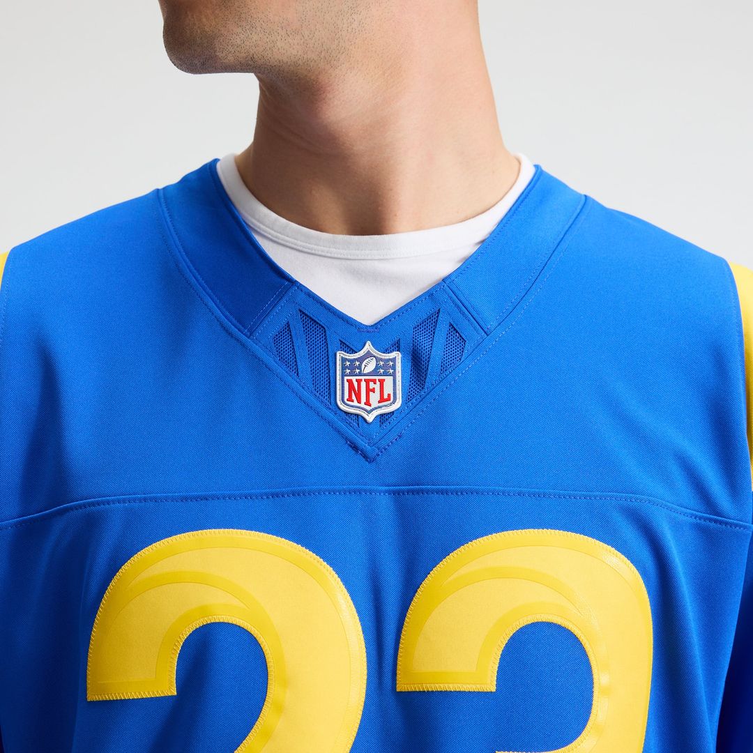 Los Angeles Rams Kyren Williams Nike Team Vapor F.U.S.E. Stitched Limited Jersey - Royal
