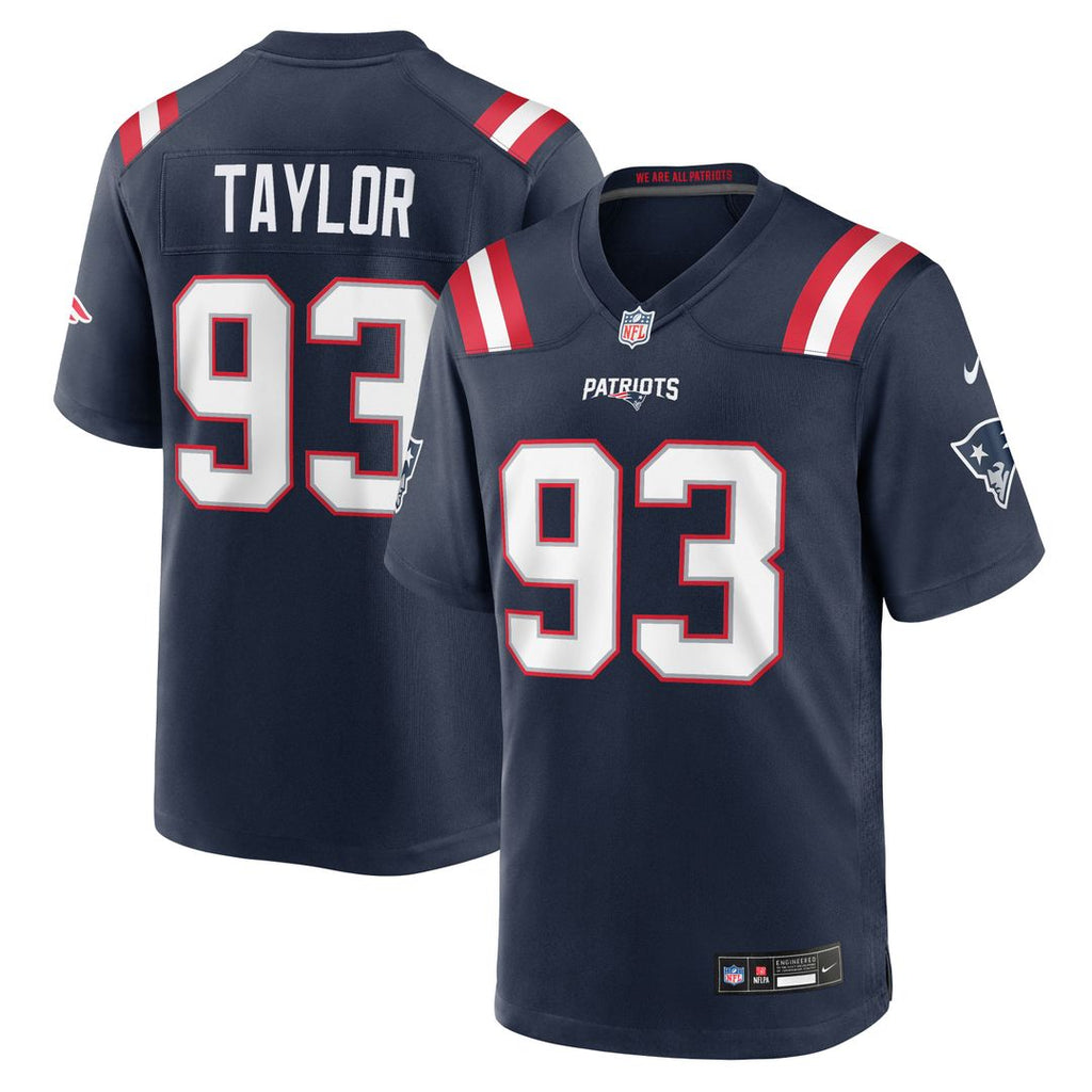 New England Patriots Leonard Taylor Nike Team Game Jersey - Navy