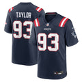 New England Patriots Leonard Taylor Nike Team Game Jersey - Navy