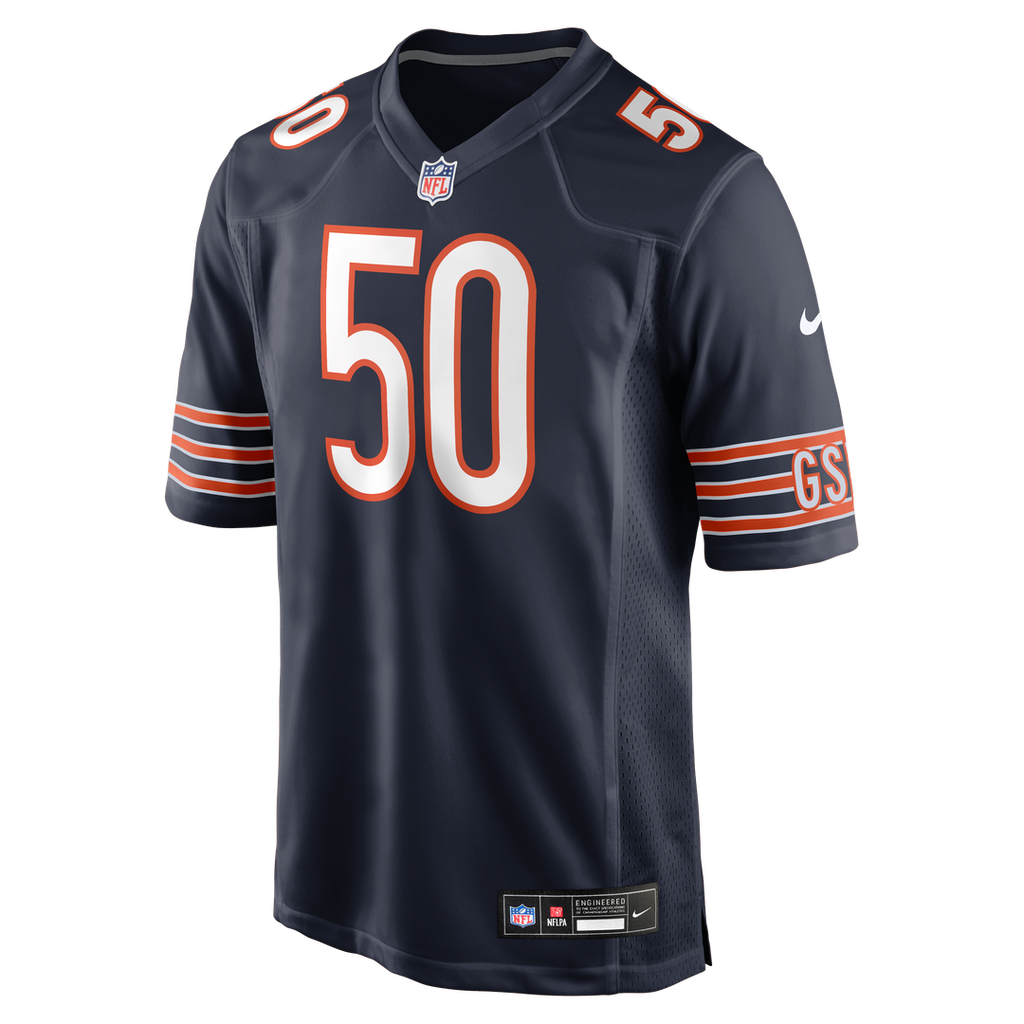 Chicago Bears Grady Jarrett Nike Team Game Jersey - Navy