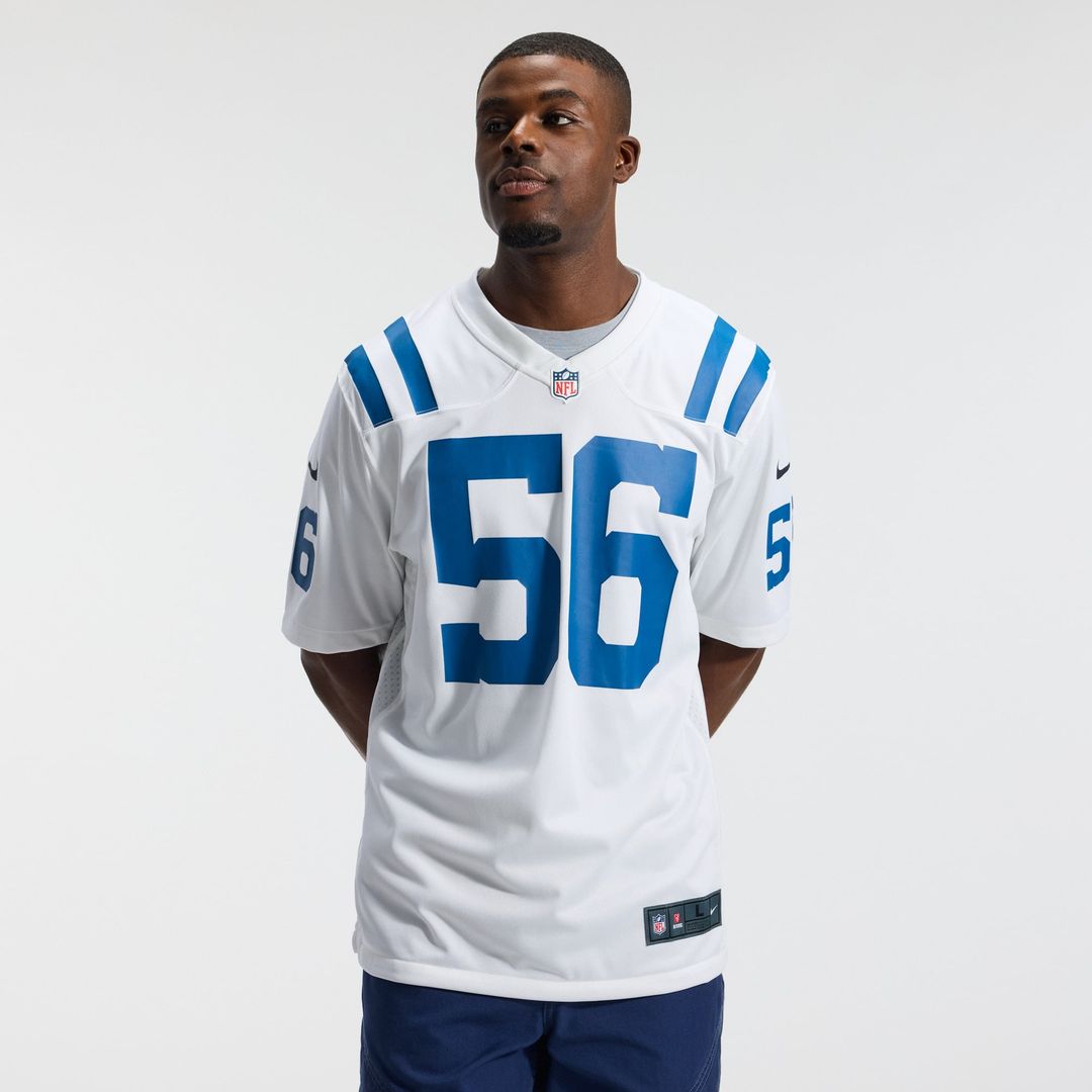 Indianapolis Colts Quenton Nelson Nike Game Player Jersey - White