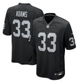 Las Vegas Raiders Jamal Adams Nike Team Game Jersey - Black