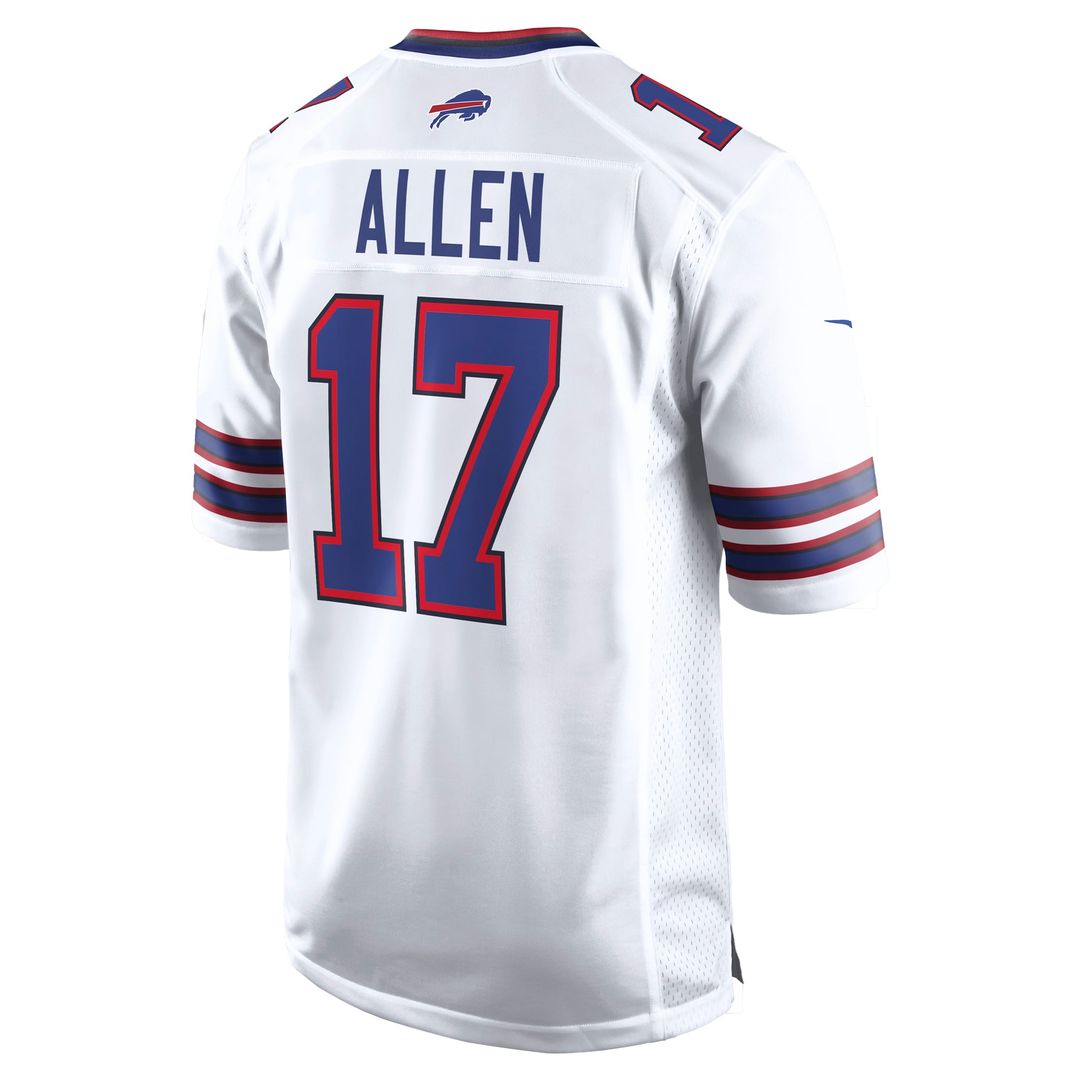 Buffalo Bills Josh Allen Nike Nickel City Game Jersey - Gray