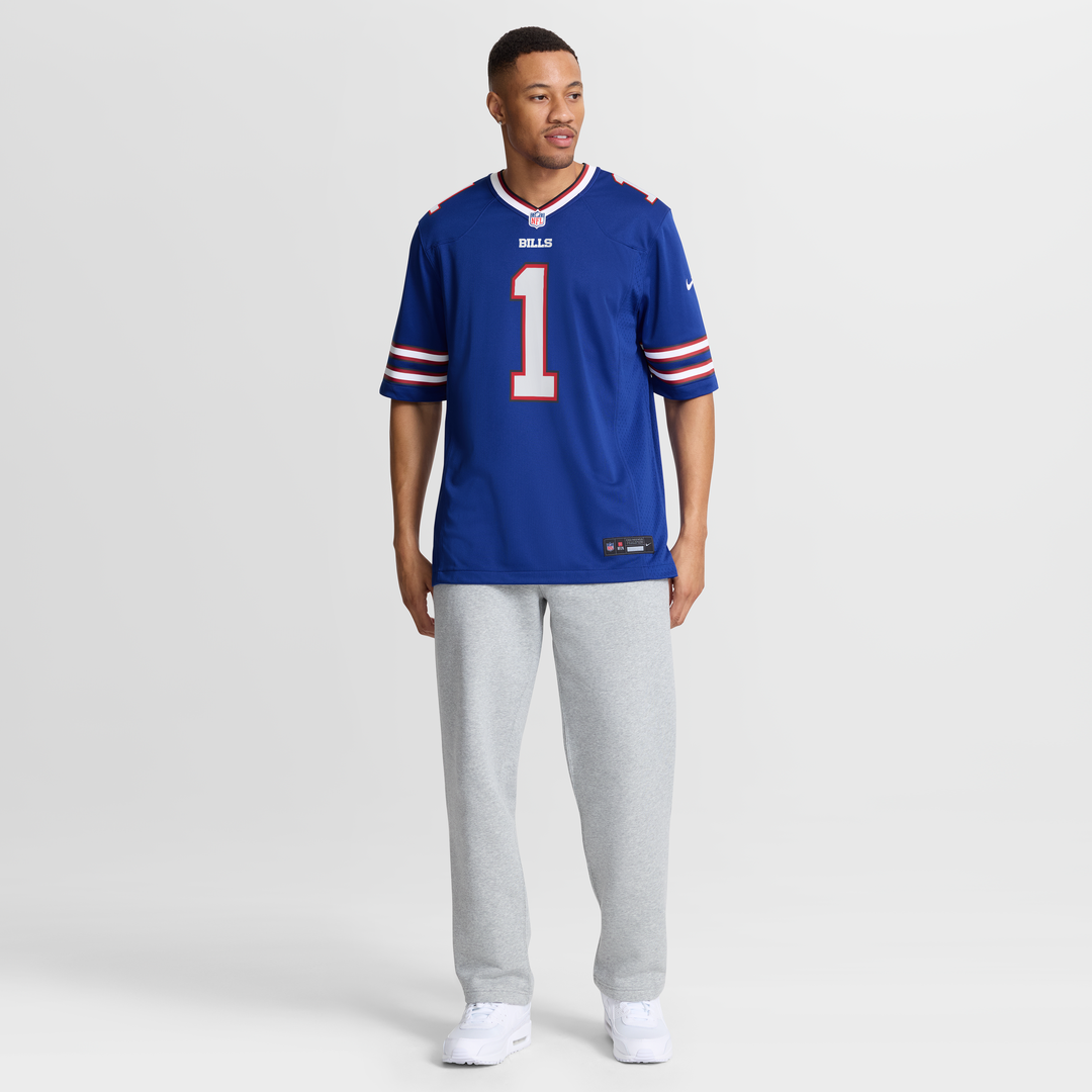 Buffalo Bills Number 1 Groom Nike Game Jersey - Royal