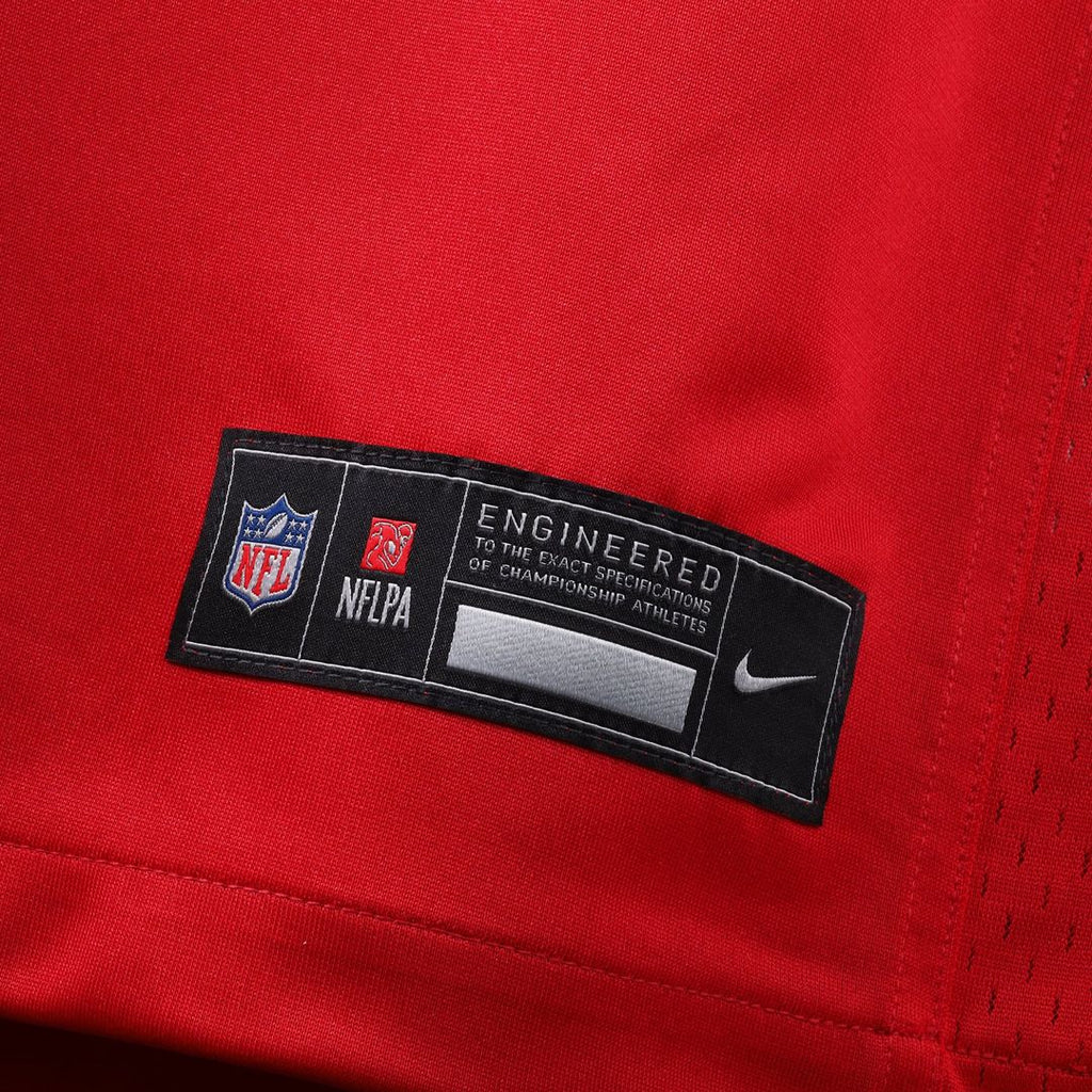 San Francisco 49ers Fred Warner Nike Alternate Game Jersey - Scarlet