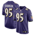 Baltimore Ravens Tavius Robinson Nike Team Game Jersey - Purple