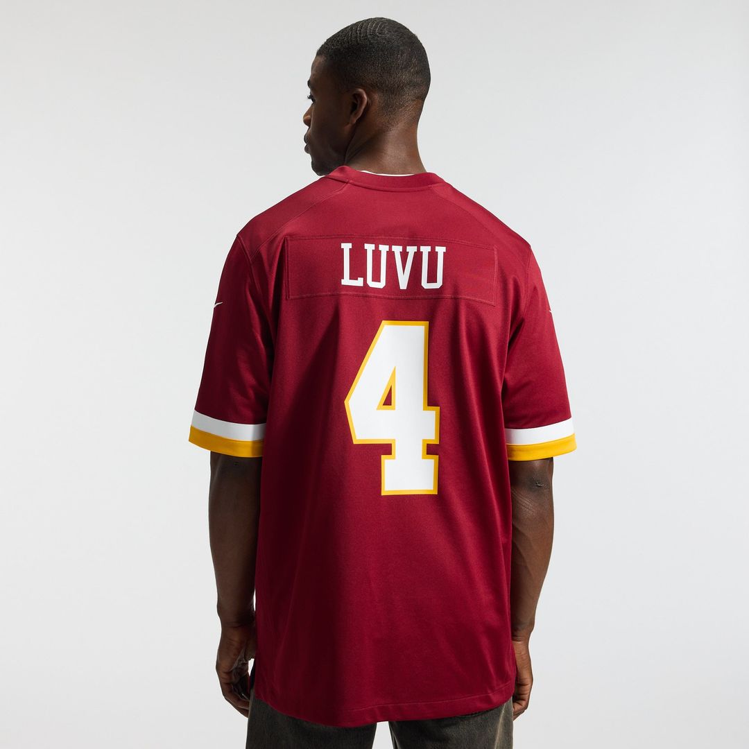 Washington Commanders Frankie Luvu Nike Game Super Bowl Era Jersey - White