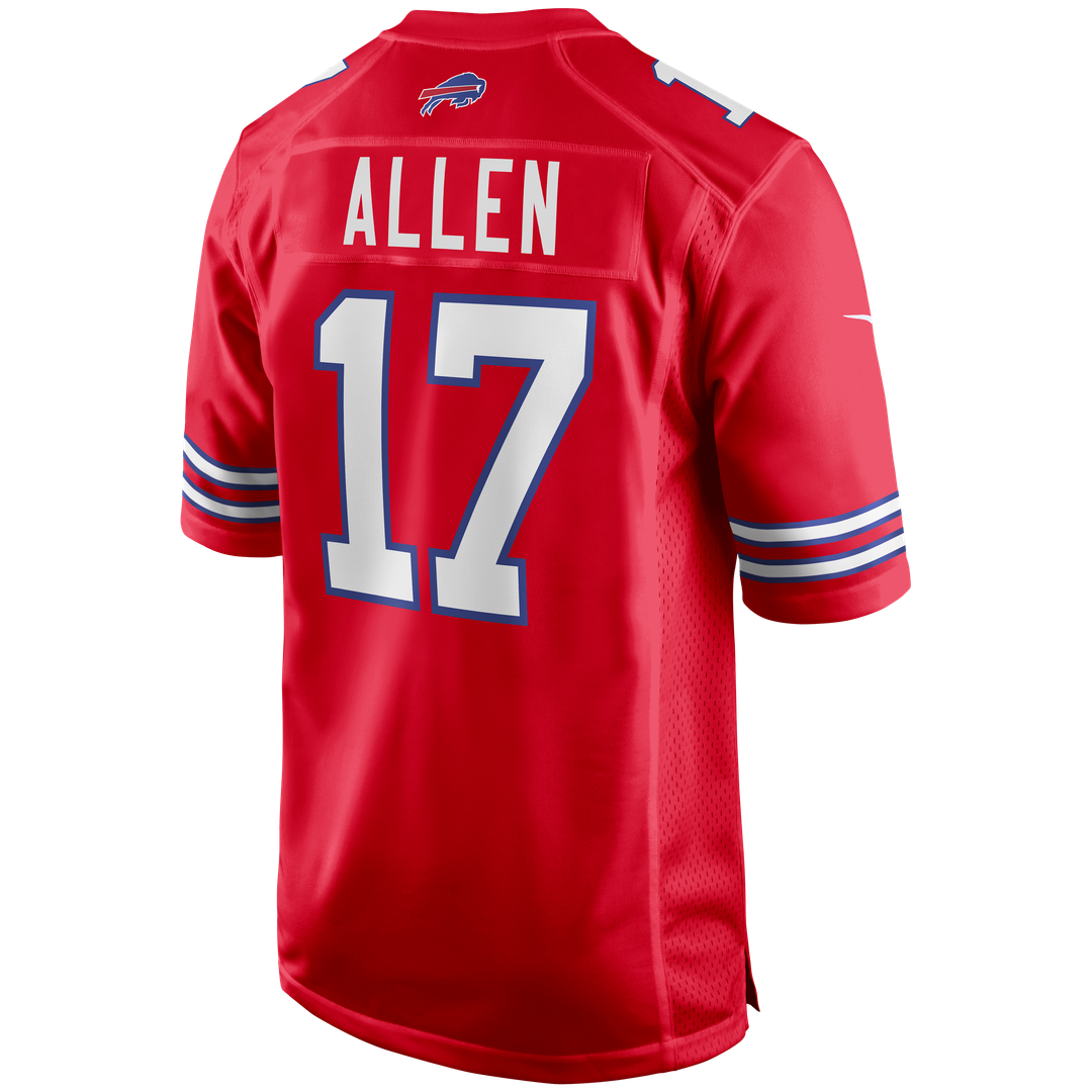 Buffalo Bills Josh Allen Nike Nickel City Game Jersey - Gray