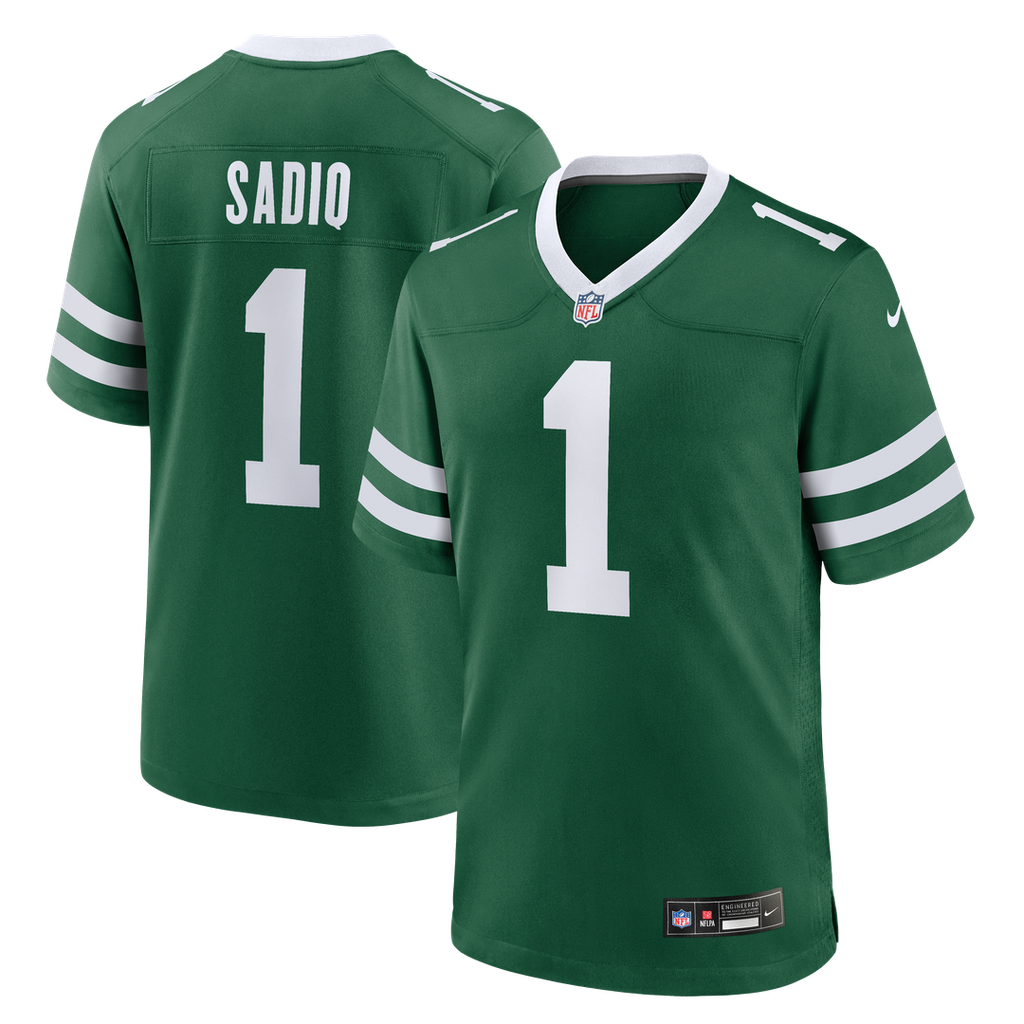 New York Jets Kenyon Sadiq Nike Team Game Jersey - Green