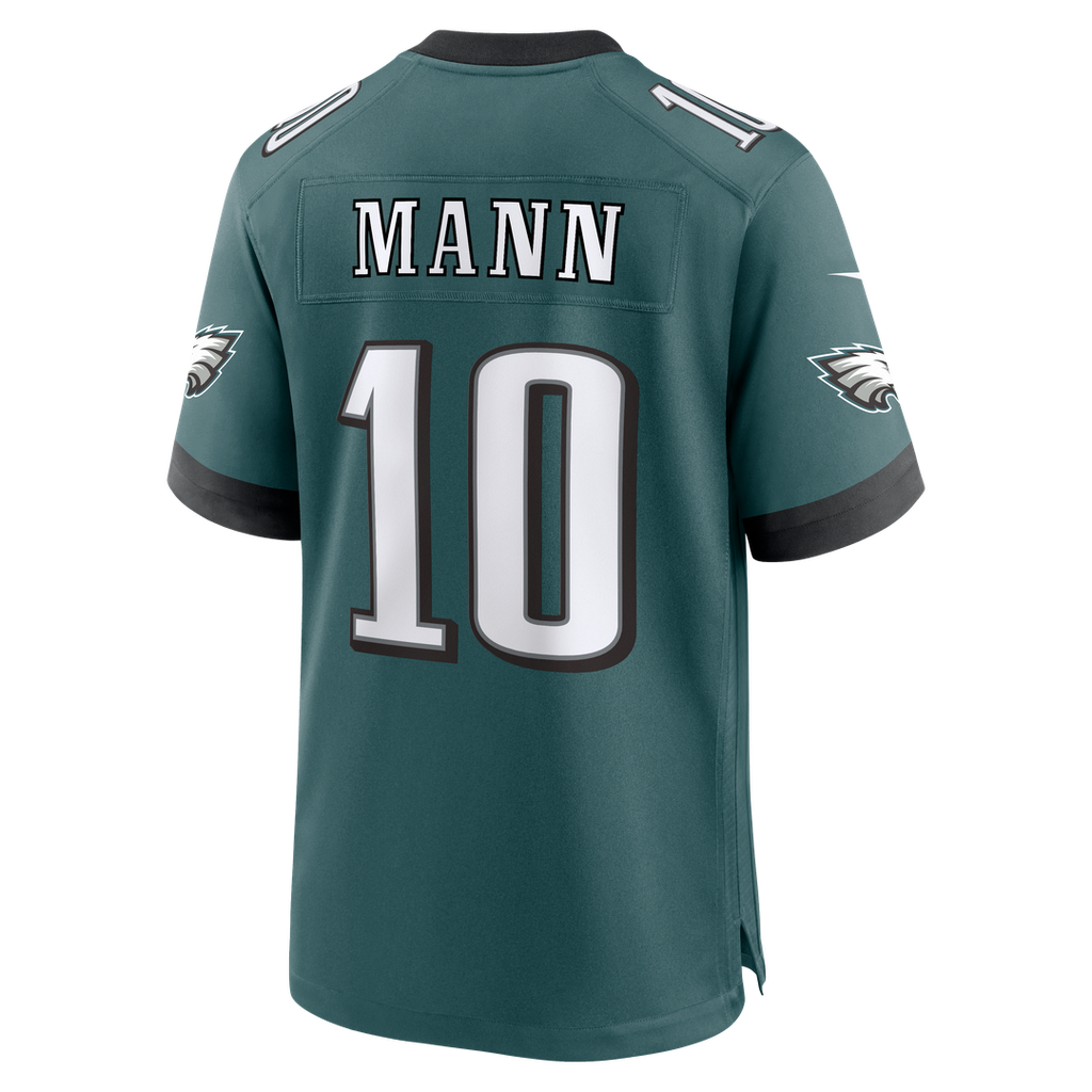 Philadelphia Eagles Braden Mann Nike Team Game Jersey - Midnight Green