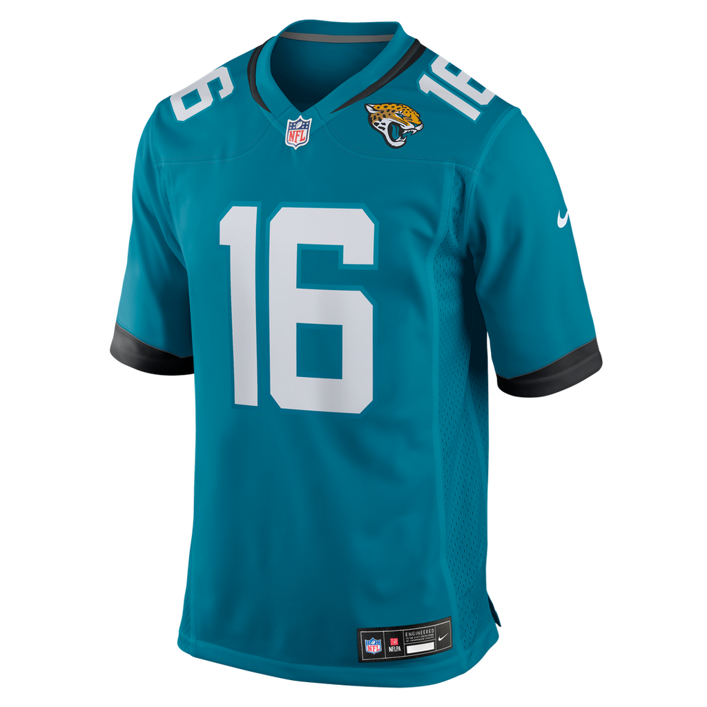 Jacksonville Jaguars Trevor Lawrence Nike Game Jersey - Teal