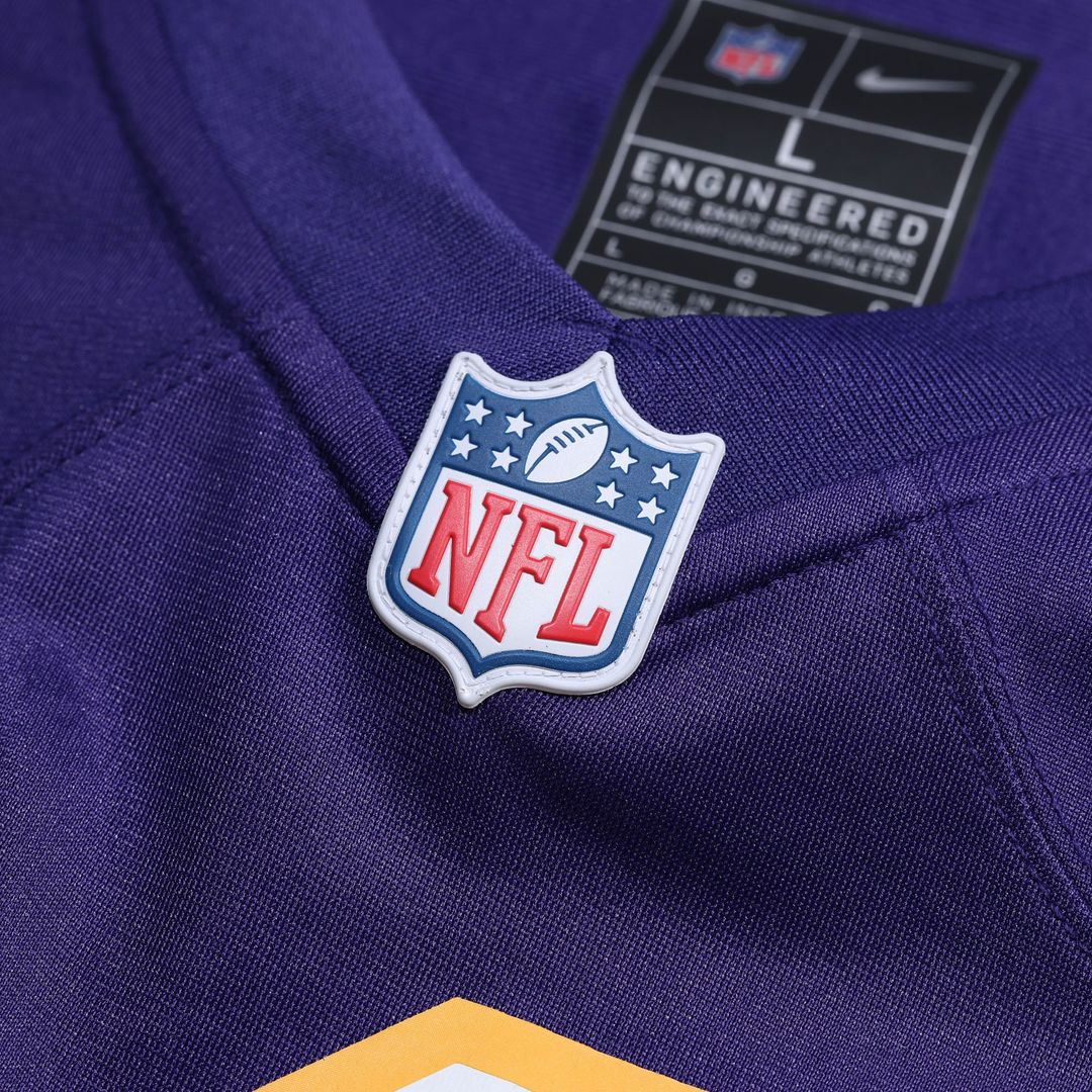 Minnesota Vikings Jordan Addison Nike Alternate Game Jersey - Purple