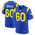 Los Angeles Rams Wyatt Bowles Nike Team Game Jersey - Royal