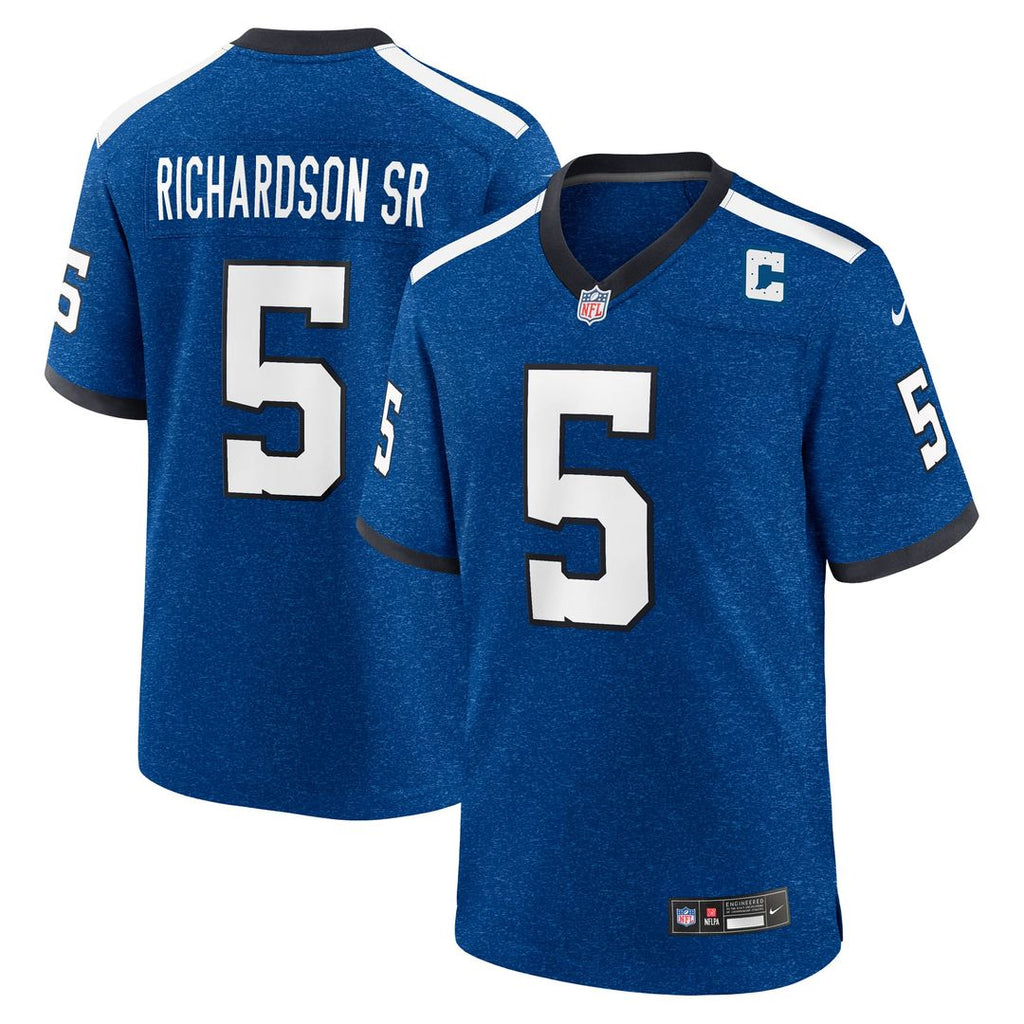 Indianapolis Colts Anthony Richardson Sr. Nike Alternate Indiana Nights Game Jersey - Royal