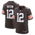 Cleveland Browns Denzel Boston Nike Game Jersey - Brown