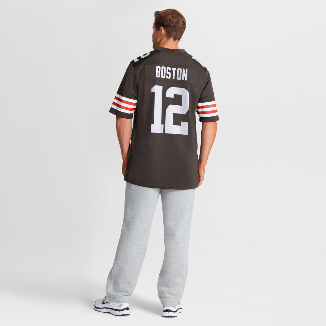 Cleveland Browns Denzel Boston Nike Game Jersey - Brown