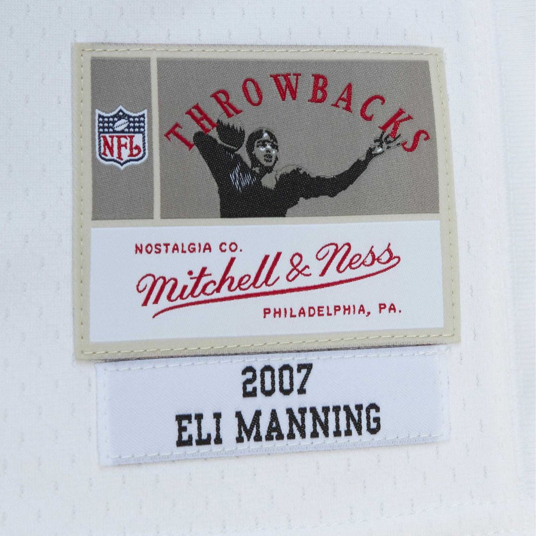 New York Giants Eli Manning Mitchell & Ness Legacy Replica Jersey - White
