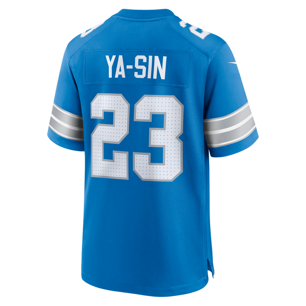 Detroit Lions Rock Ya-Sin Nike Team Game Jersey - Blue