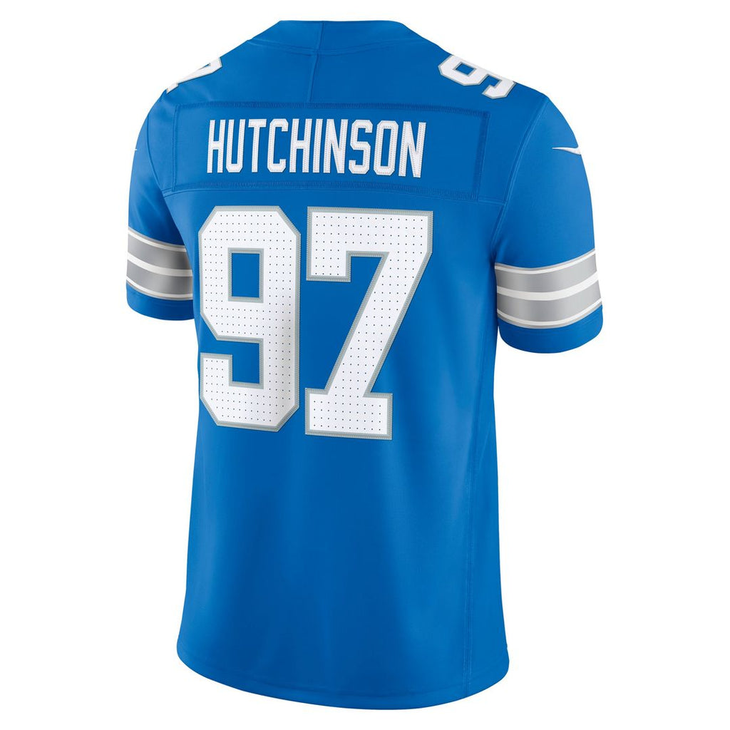 Detroit Lions Aidan Hutchinson Nike Alternate Vapor F.U.S.E. Stitched Limited Jersey - Black