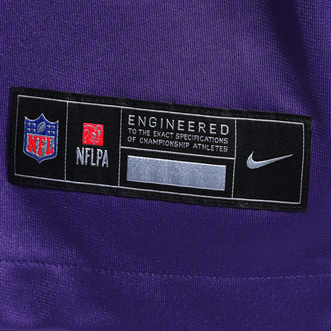 Minnesota Vikings Ryan Van Demark Nike Team Game Jersey - Purple