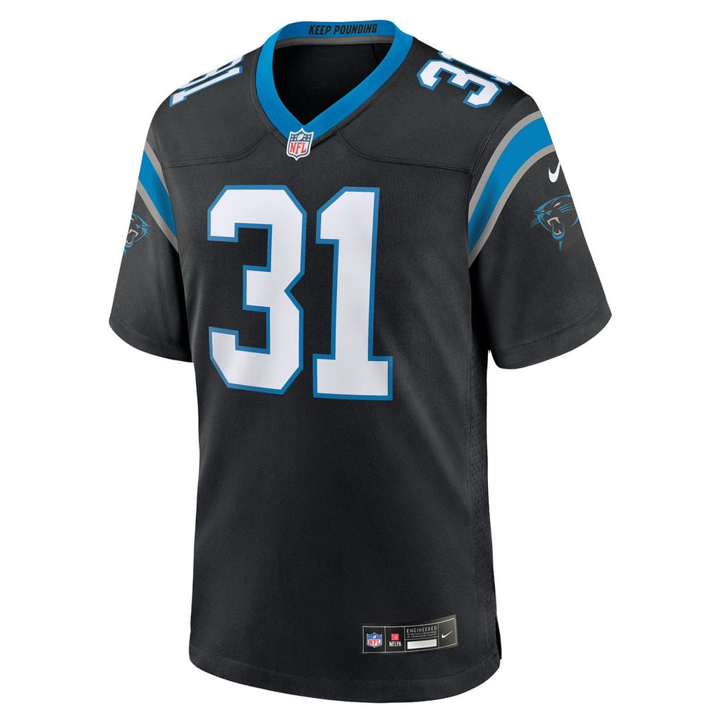 Carolina Panthers Corey Thornton Nike Team Game Jersey - Black