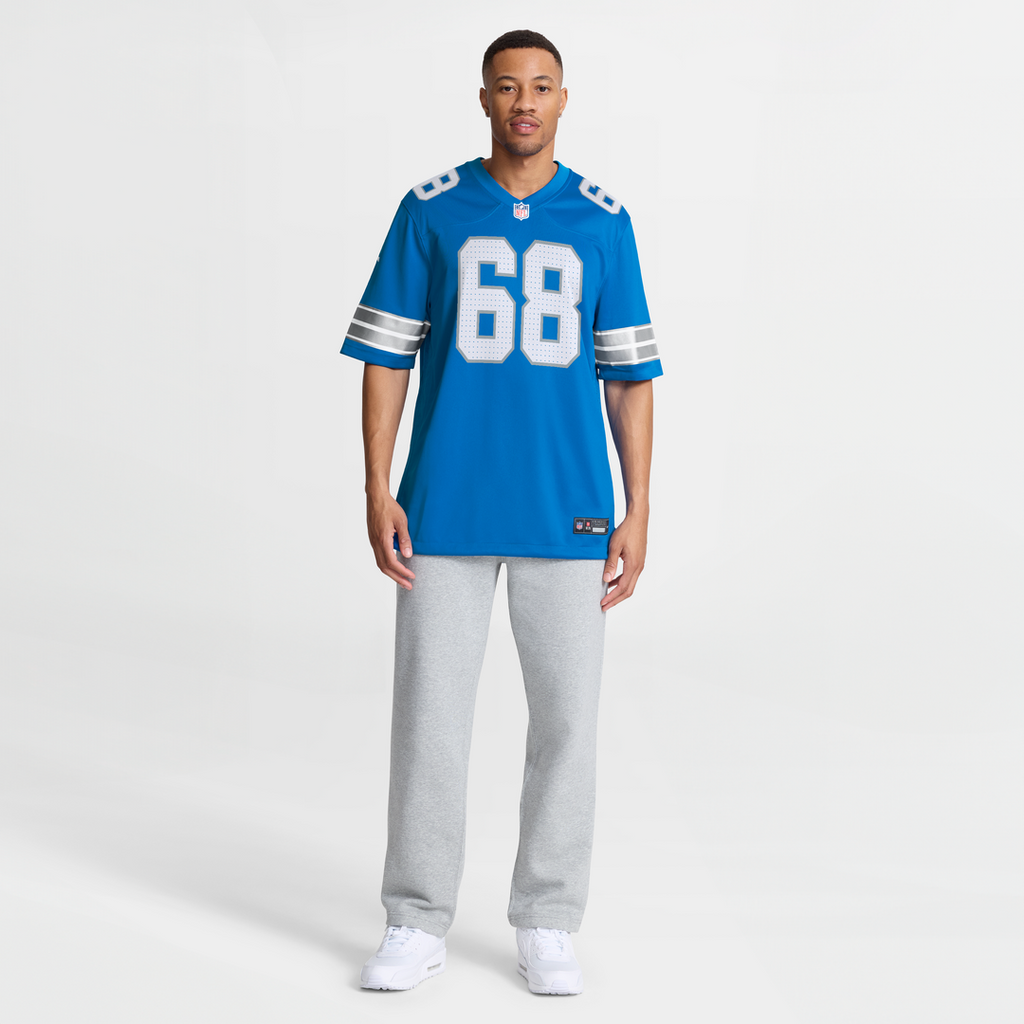 Detroit Lions Taylor Decker Nike Team Game Jersey - Blue