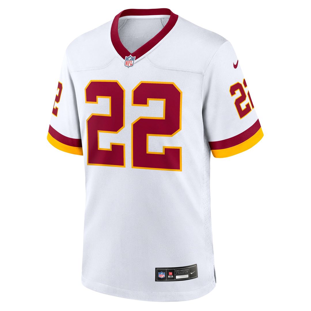 Washington Commanders Jacory Croskey-Merritt Nike Hail Raiser Alternate Game Jersey - Black