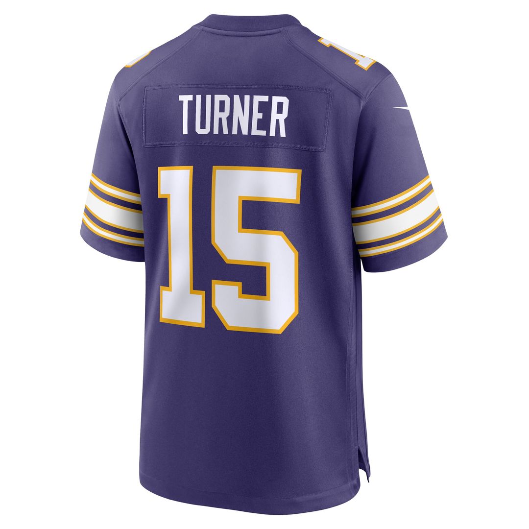 Minnesota Vikings Dallas Turner Nike Alternate Game Jersey - Purple