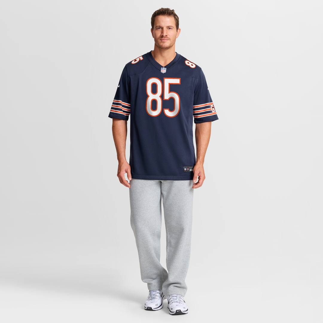 Chicago Bears Cole Kmet Nike Player Game Jersey - Navy