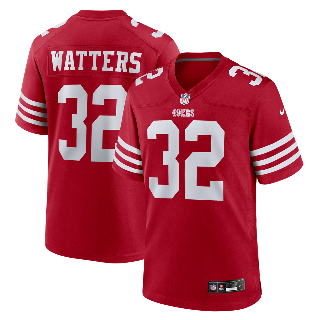 San Francisco 49ers Ricky Watters Nike Retired Player Game Jersey - Scarlet