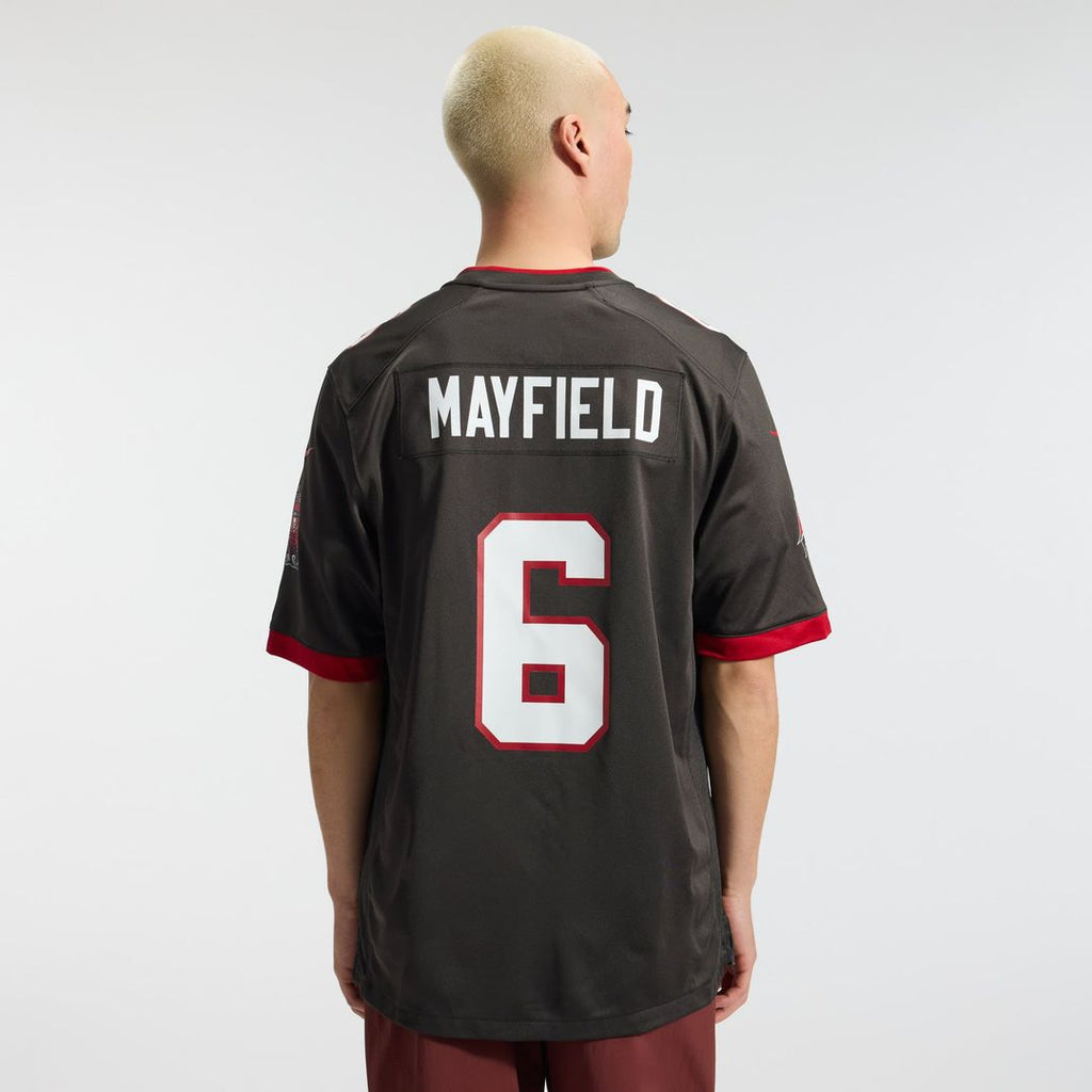 Tampa Bay Buccaneers Baker Mayfield Nike Alternate Game Player Jersey - Pewter