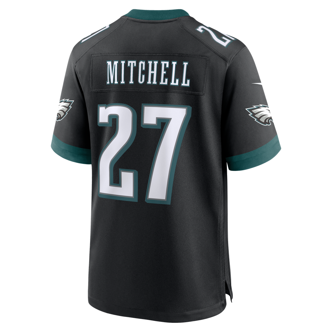 Philadelphia Eagles Quinyon Mitchell Nike Alternate Game Jersey - Black