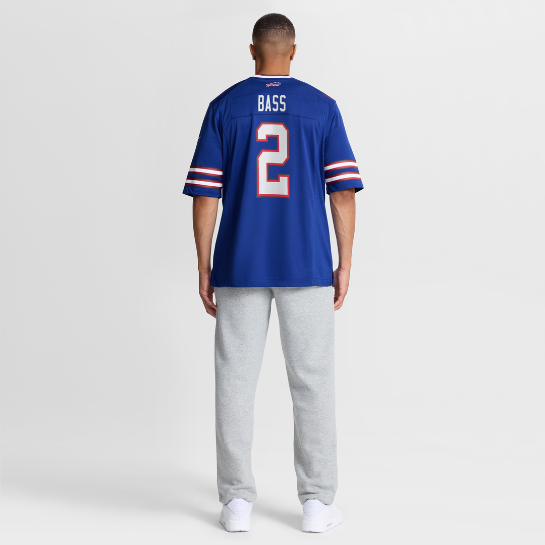 Buffalo Bills Tyler Bass Nike Game Player Jersey - Royal