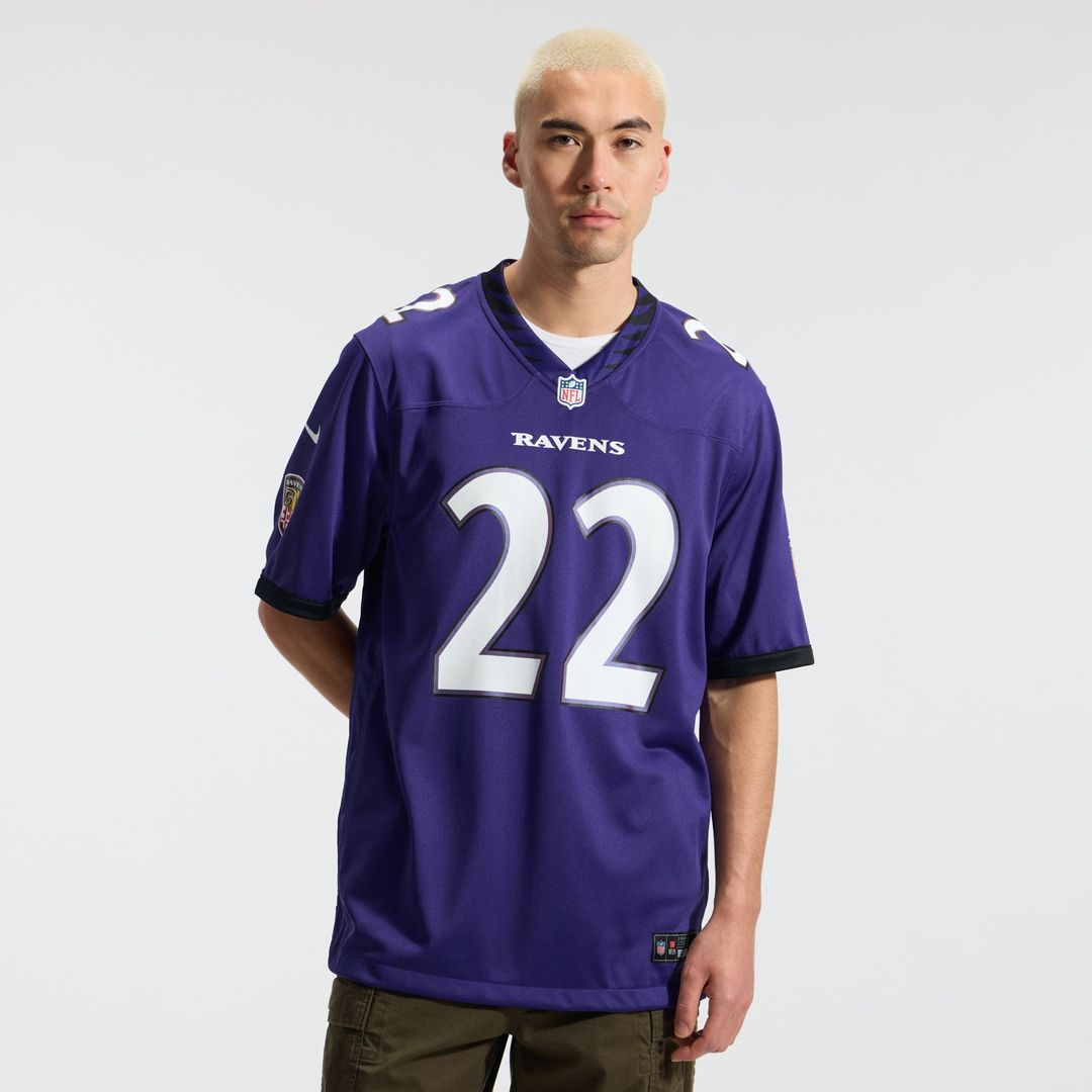 Baltimore Ravens Derrick Henry Nike Team Game Jersey - Purple