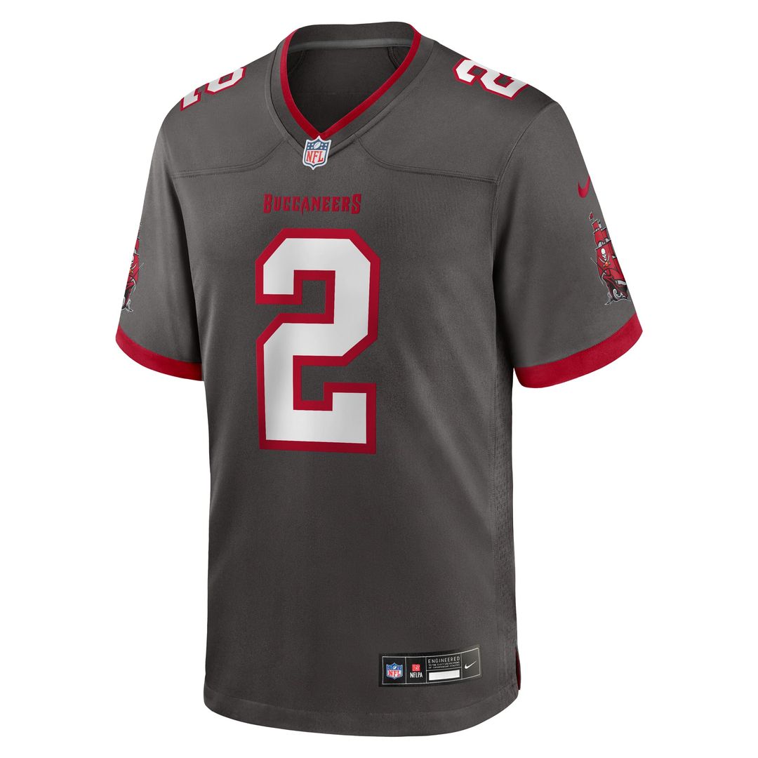 Tampa Bay Buccaneers Emeka Egbuka Nike Game Jersey - White