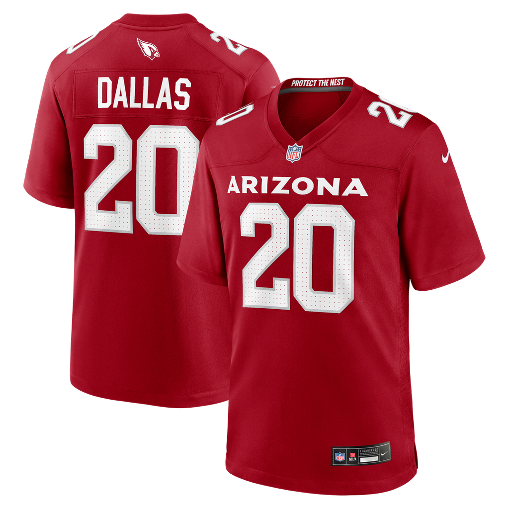 Arizona Cardinals DeeJay Dallas Nike Team Game Jersey - Cardinal