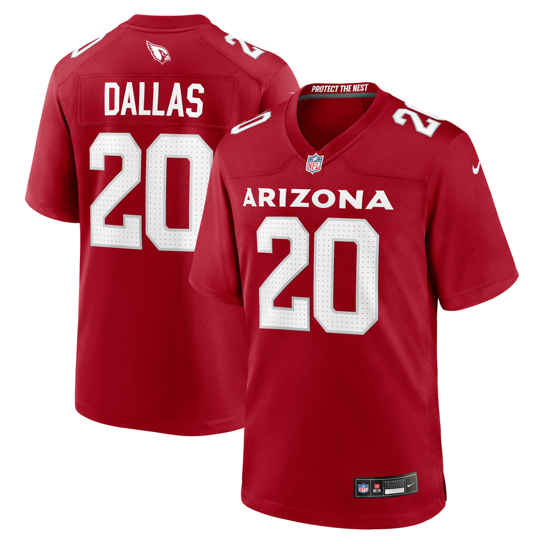 Arizona Cardinals DeeJay Dallas Nike Team Game Jersey - Cardinal