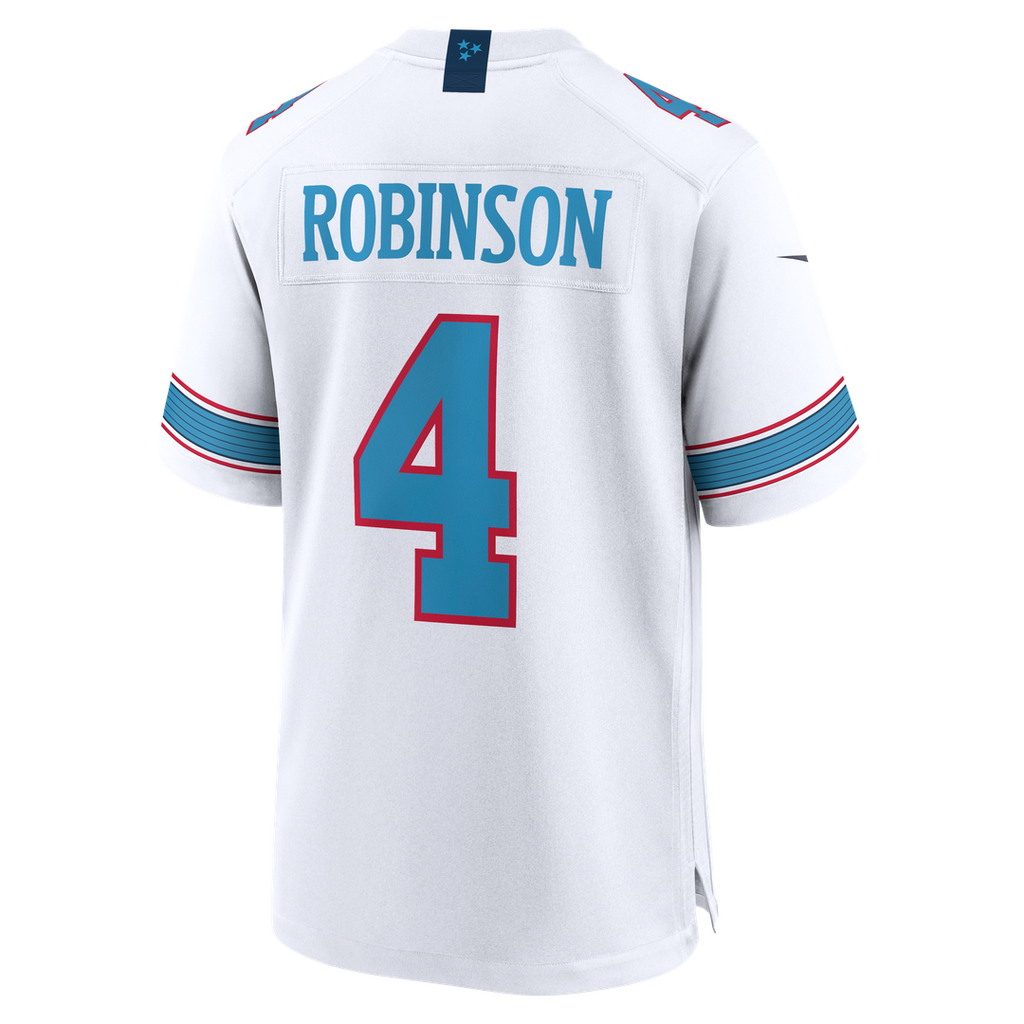 Tennessee Titans Wan'Dale Robinson Nike Game Jersey - White