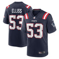 New England Patriots Christian Elliss Nike Game Jersey - Navy