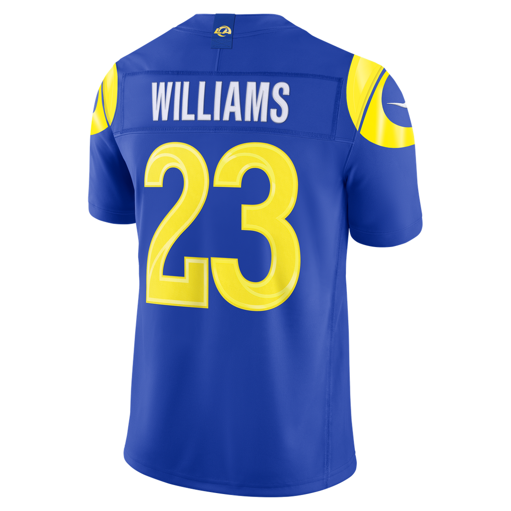Los Angeles Rams Kyren Williams Nike Vapor F.U.S.E. Stitched Limited Jersey - Classic Sol