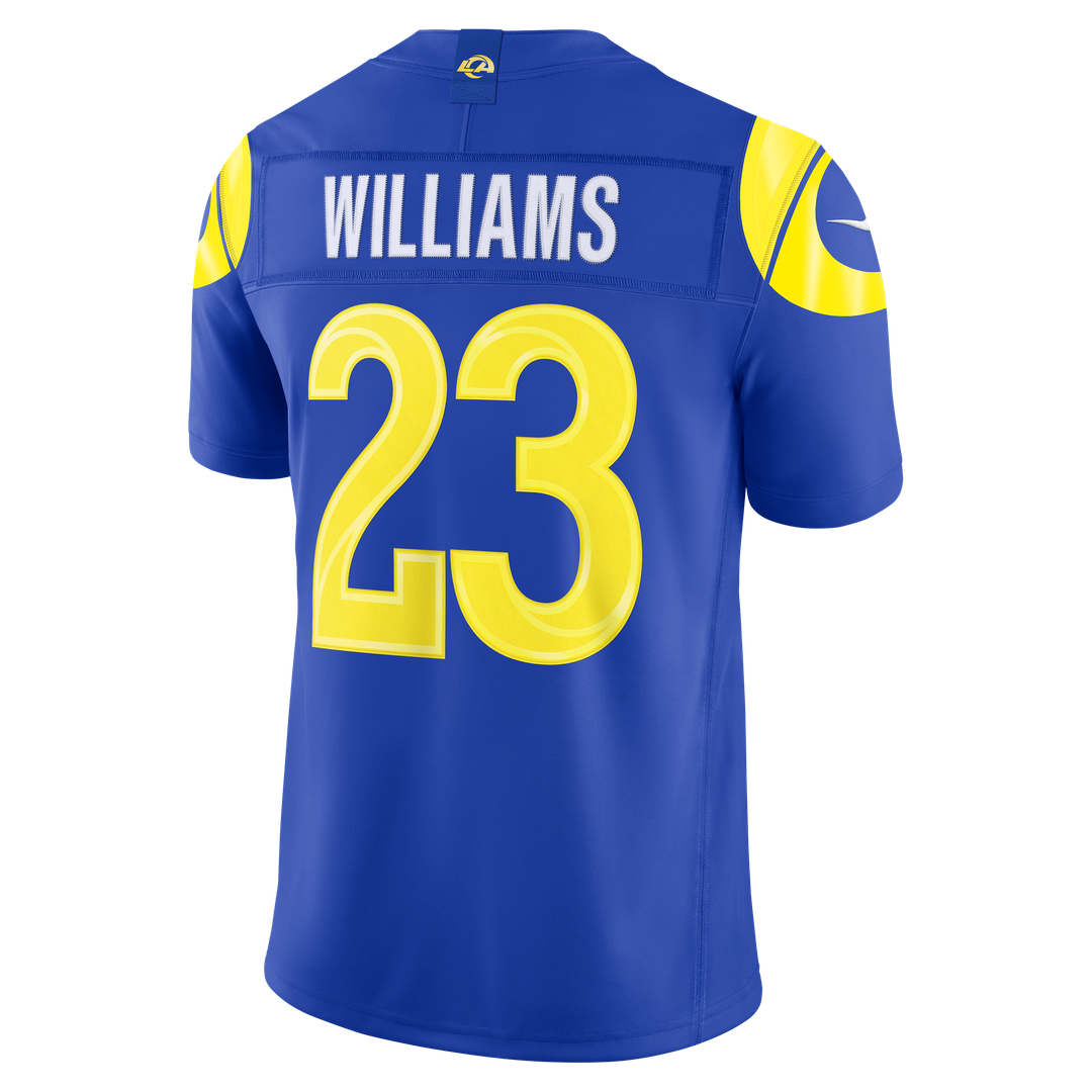 Los Angeles Rams Kyren Williams Nike Vapor F.U.S.E. Stitched Limited Jersey - Classic Sol