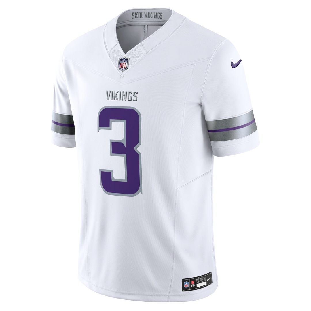 Minnesota Vikings Jordan Addison Nike Alternate Vapor F.U.S.E. Limited Jersey - White