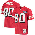 San Francisco 49ers 1994 Jerry Rice Mitchell & Ness Authentic Throwback Retired Player Jersey - Scarlet