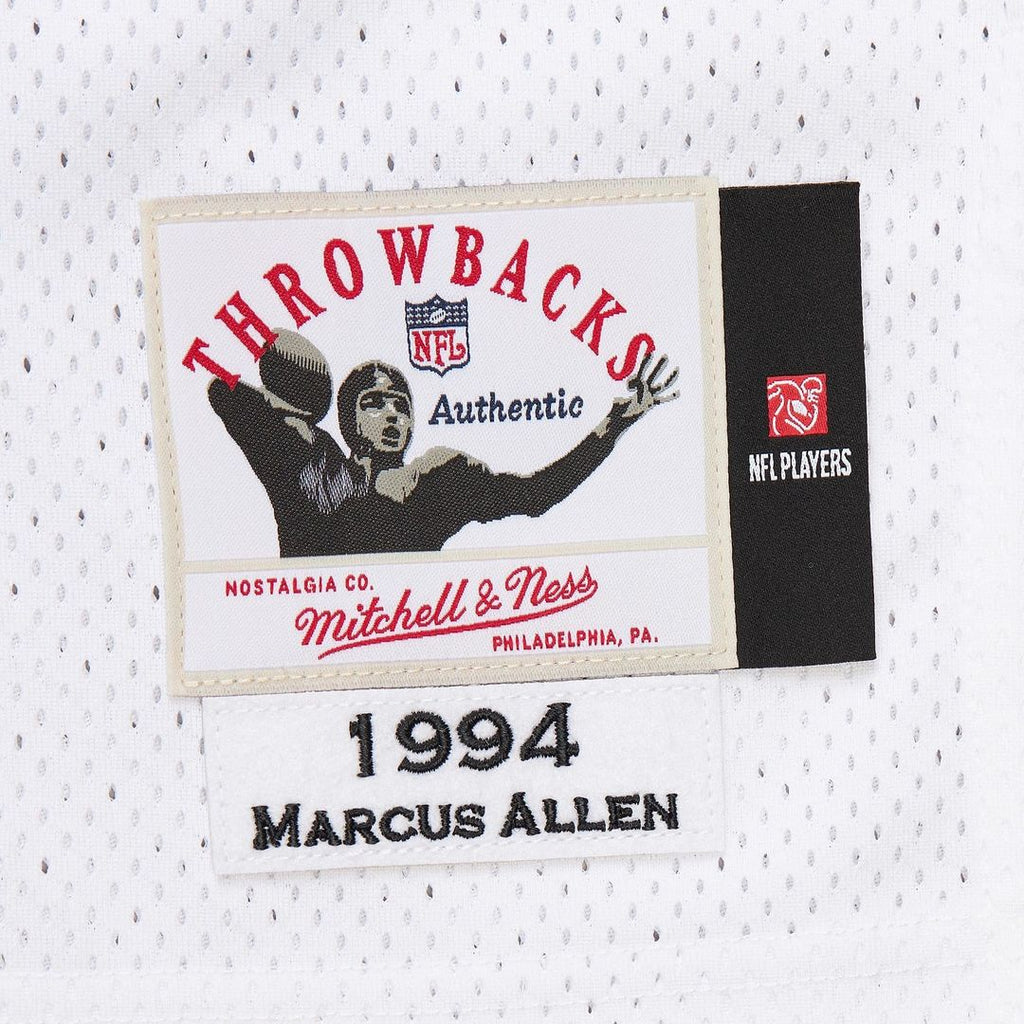 Kansas City Chiefs 1994 Marcus Allen Mitchell & Ness Authentic Throwback Retired Player Jersey - White