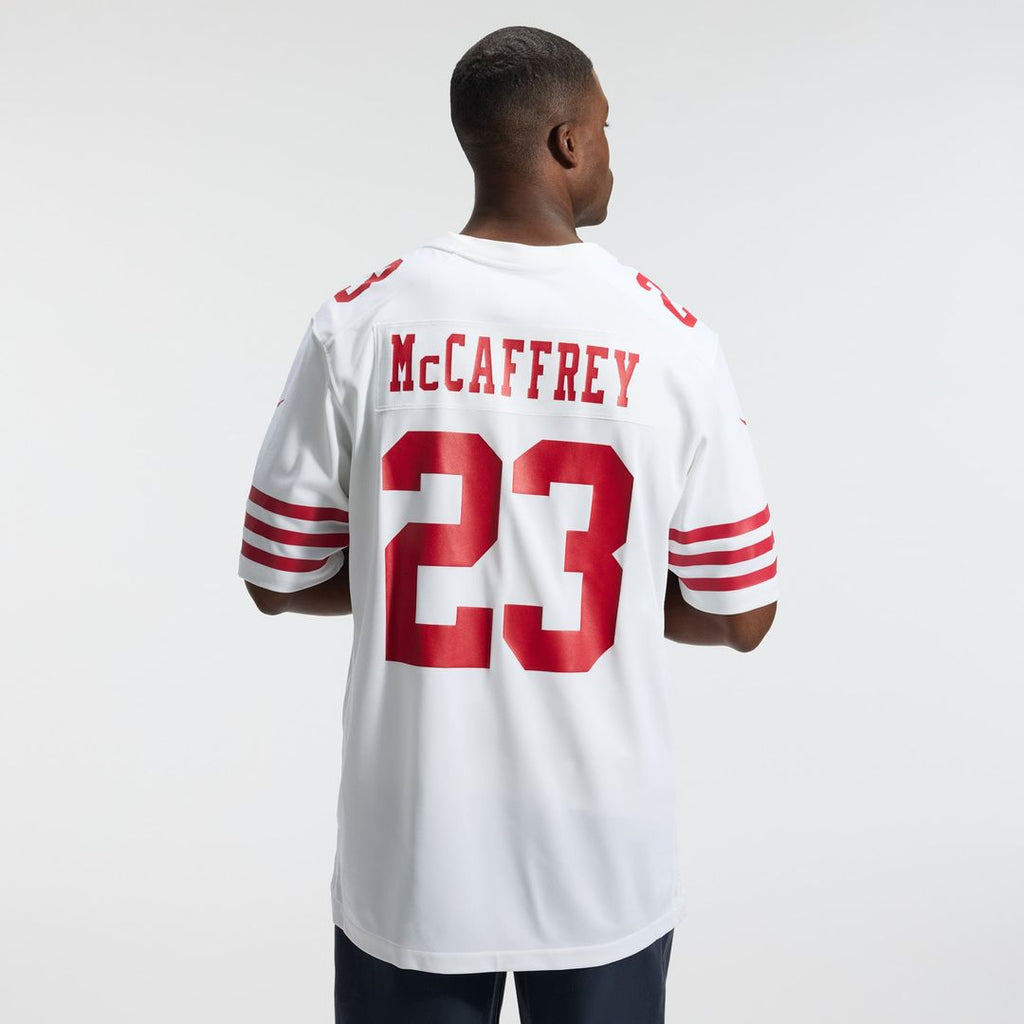 San Francisco 49ers Christian McCaffrey Nike Game Player Jersey - Scarlet