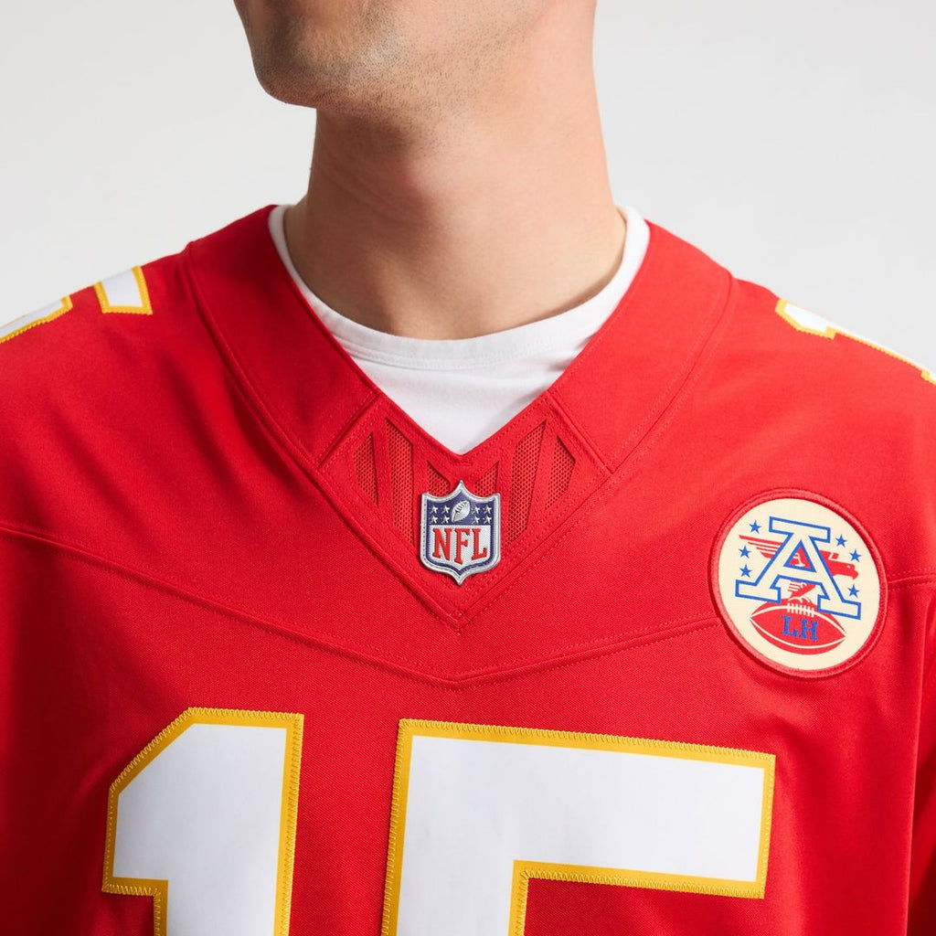 Kansas City Chiefs Patrick Mahomes Nike Vapor F.U.S.E. Stitched Limited Jersey - White