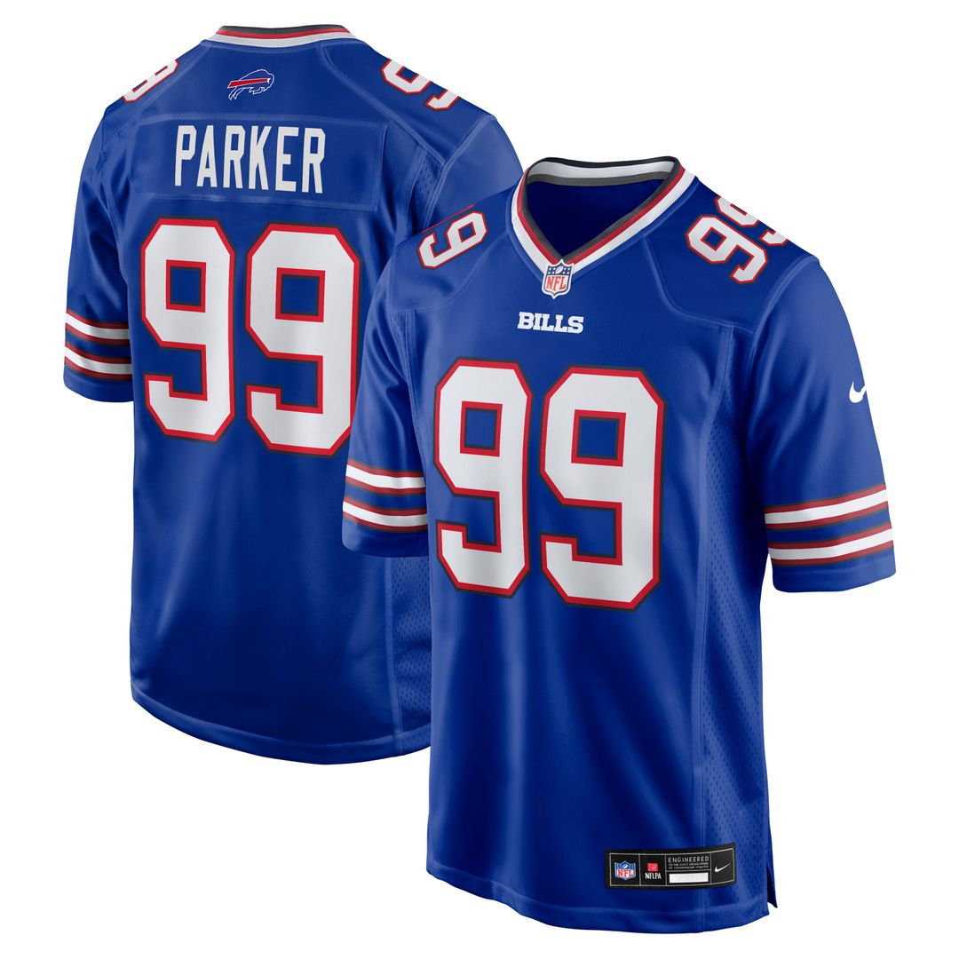Buffalo Bills T.J. Parker Nike Game Jersey - Royal