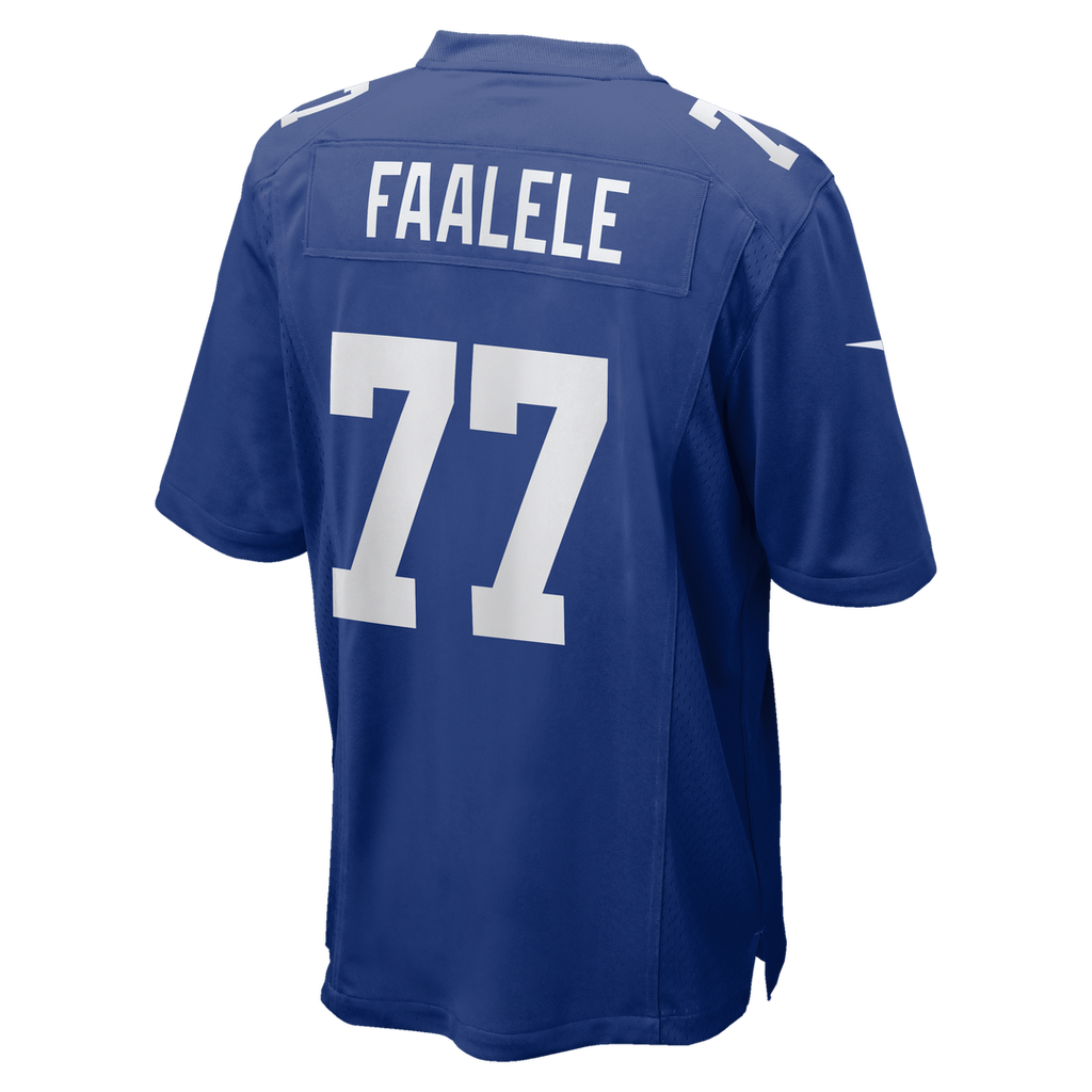 New York Giants Daniel Faalele Nike Team Game Jersey - Royal